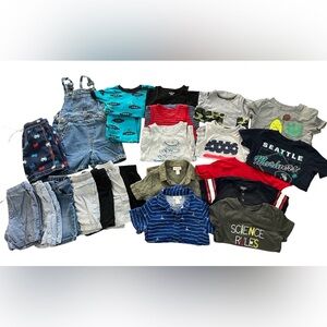 3T Boys Spring/Summer 22 Pieces Clothing Lot with Shorts T-Shirts Tank Tops